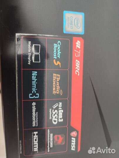 Игровой ноутбук msi 17 3