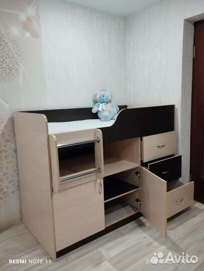 Детская кроватка чердак