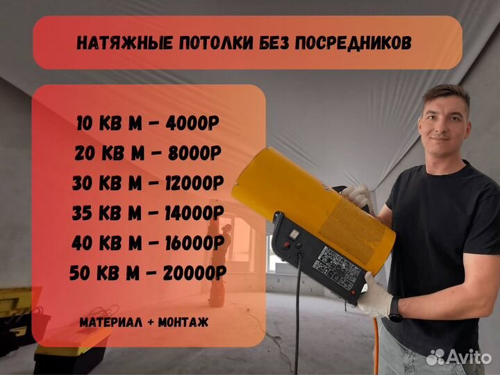 Натяжные потолки