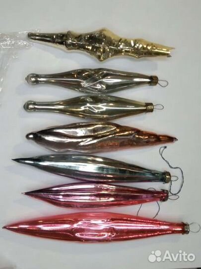 Игрушки ёлочные СССР