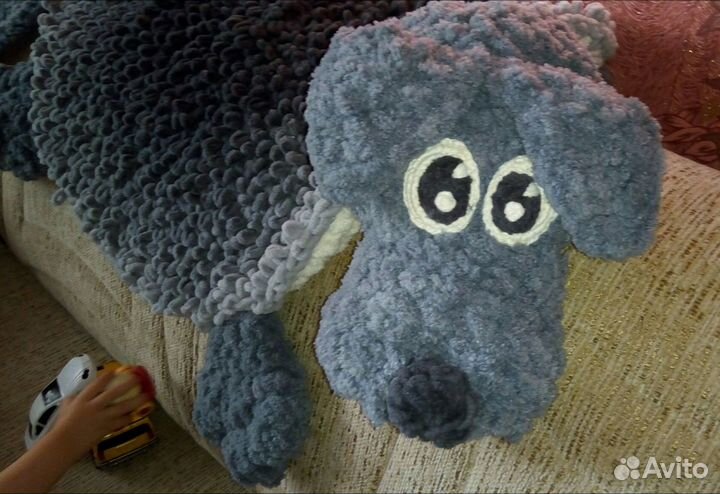 Коврик-игрушка собака(авторская работа)