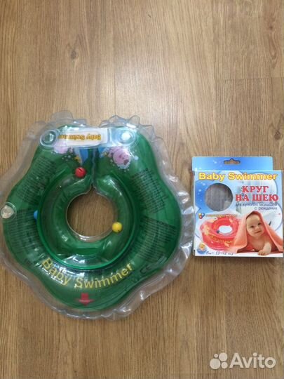 Детская ванночка, горка-гамачок для ванночки и кру