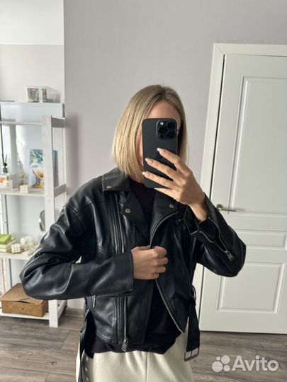 Кожаная куртка Lime xs