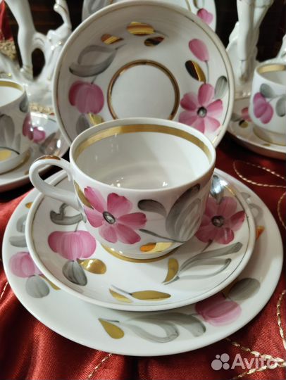 Чайный сервиз.Вербилки 70-е гг