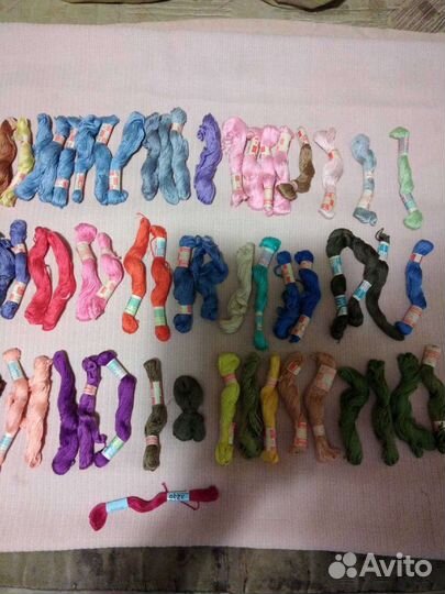 Набор мулине СССР пакетом