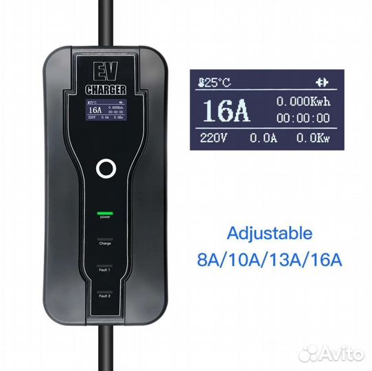 Зарядная станция GB/T для электромобилей 3,6 кВт