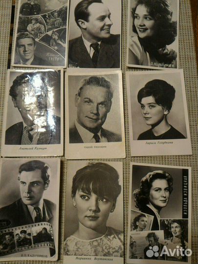 Фото артистов 1960- 1970 годы