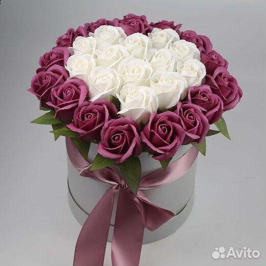 Букет из мыльных цветов