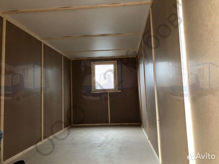 Блок контейнер 02 металлический новый утепленный