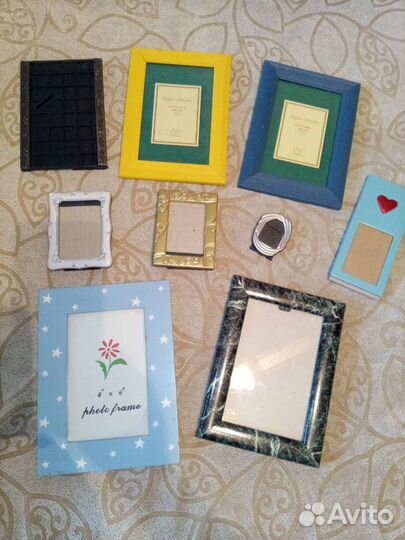 Фоторамки пакетом и поштучно