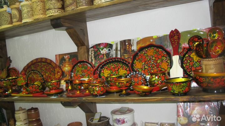 Хохлома в ассортименте