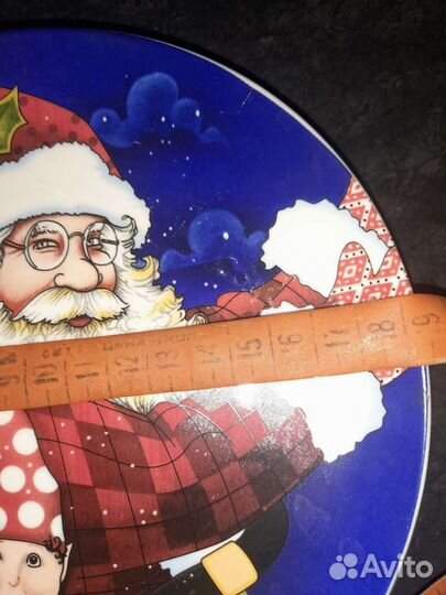 Набор новогодних тарелок