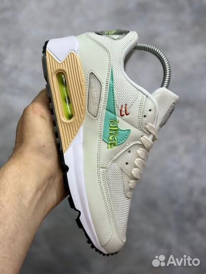 Nike Wmns Air Max 90 SE White Neptune Green