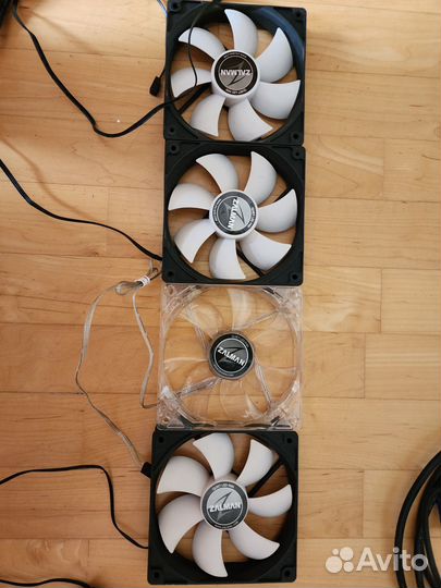 Вентиляторы для корпуса 120 мм Zalman 4 штуки