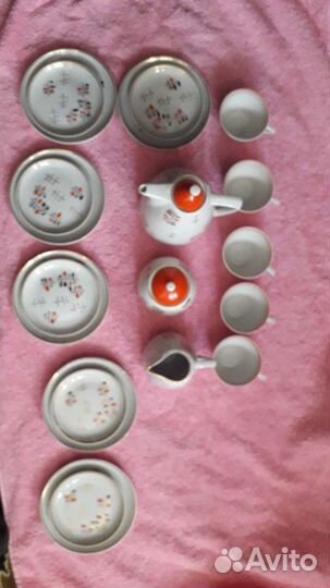 Рижский кофейный сервиз СССР