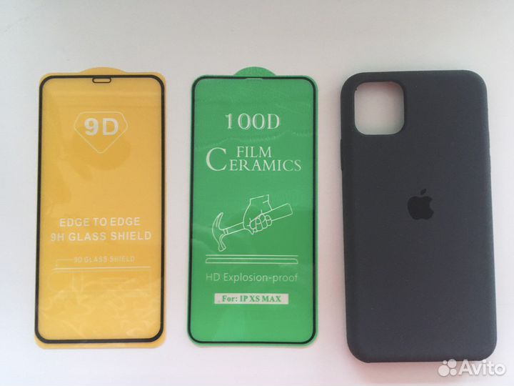 Чехол на iPhone 11 pro max + 2 cтекла