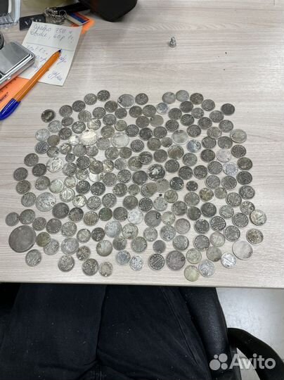 Монеты для нагрудных украшенией до 1917г, серебро