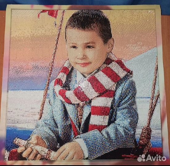 Алмазная мозаика по фото - набор