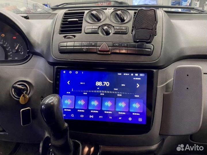 Магнитола Mercedes Vito Android IPS DSP