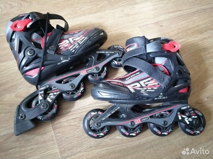 Роликовые коньки детские раздвижные