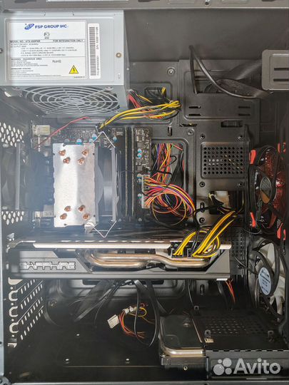 Игровой пк i7-2600/RX470/16Gb/256Gb SSD+500Gb HDD