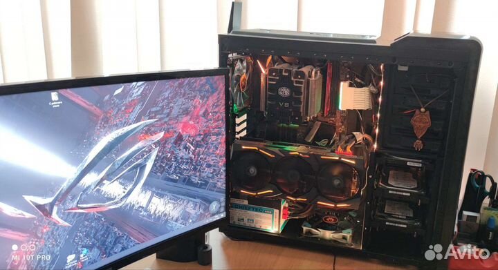 Игровой пк Asus z270-e+Intel 7700k+Asus RTX 2080TI