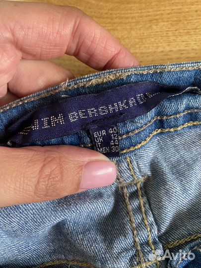 Джинсы женские bershka 40 (46-48) размер