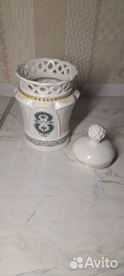 Баночка вазочка для чая подарочная