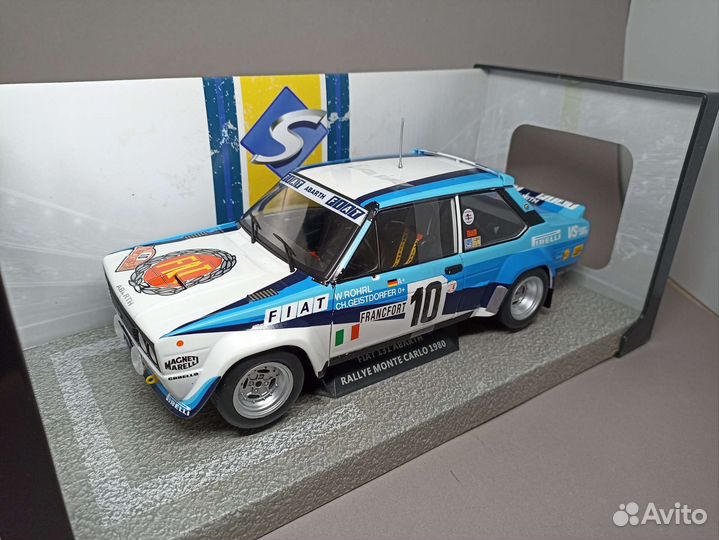 Fiat 131 Abarth 1980 Monte Carlo 1:18