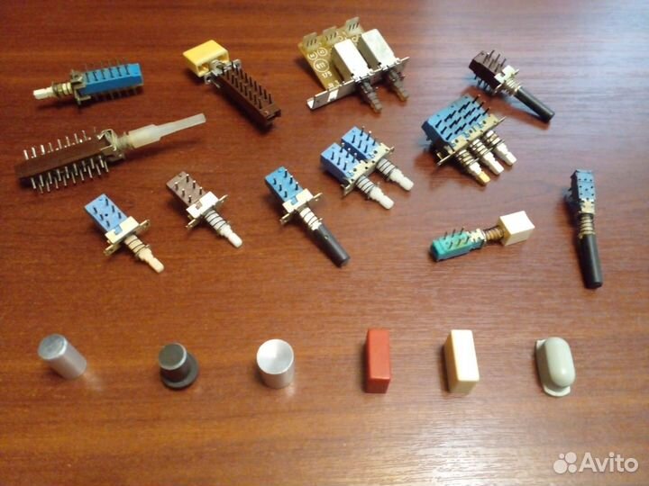 Переключатели кнопочные пкн и кнопки к ним