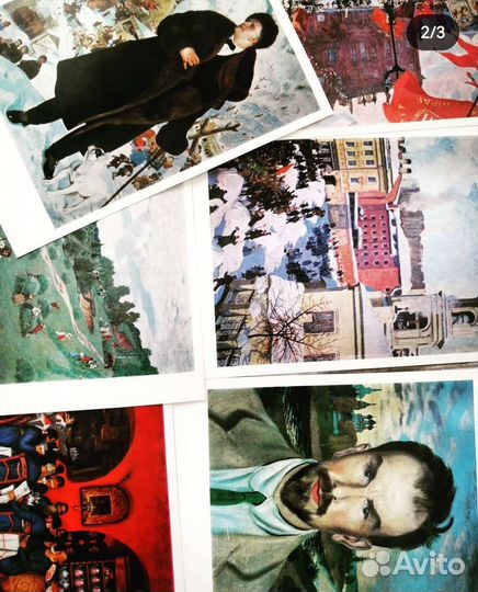 Открытки СССР Кустодиев