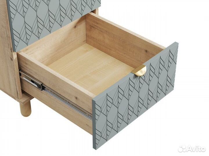 Тумба прикроватная Теджонс Leaf Mentol