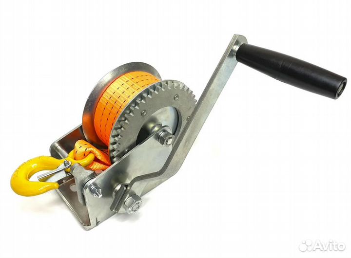 Лебедка ручная барабанная шестеренчатая для прицеп