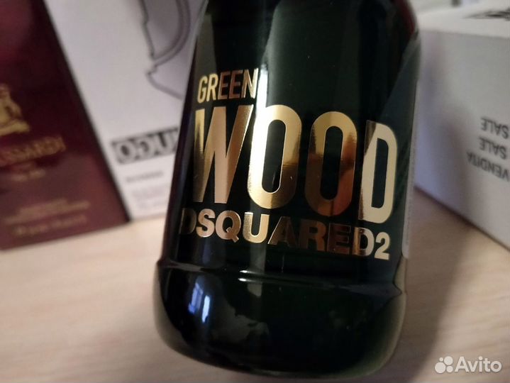 Dsquared2 green wood 100ml оригинал