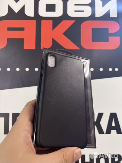 Задняя крышка Icarer из кожи для iPhone Xs Max