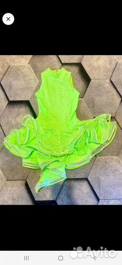 Платье для танцев на рост 134-140