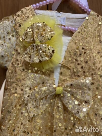 Шикарное платье на выпускной для девочки 128-134