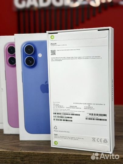 iPhone 16 128gb nanoSim+Esim