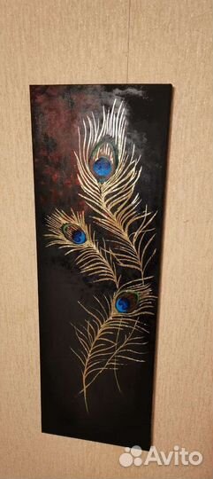 Интерьерная картина Перья