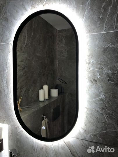 Зеркало с подсветкой для ванной