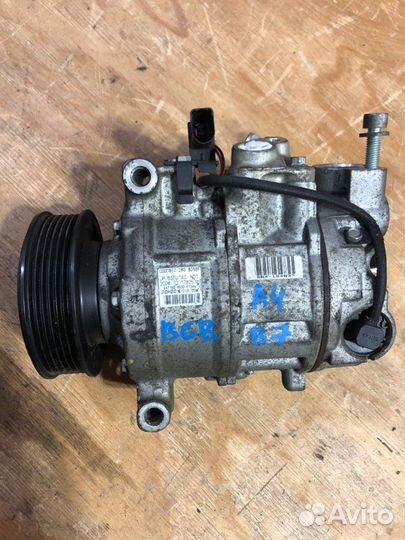 Компрессор кондиционера Audi A4 8EC BGB 2004-2008