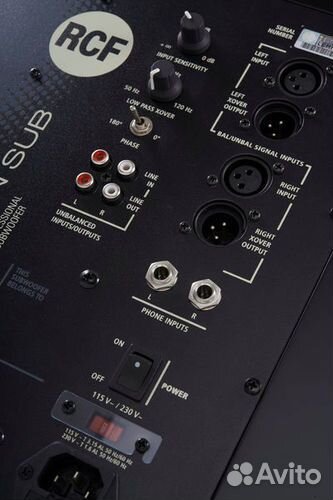 Студийный сабвуфер RCF ayra PRO 10S (13000608)