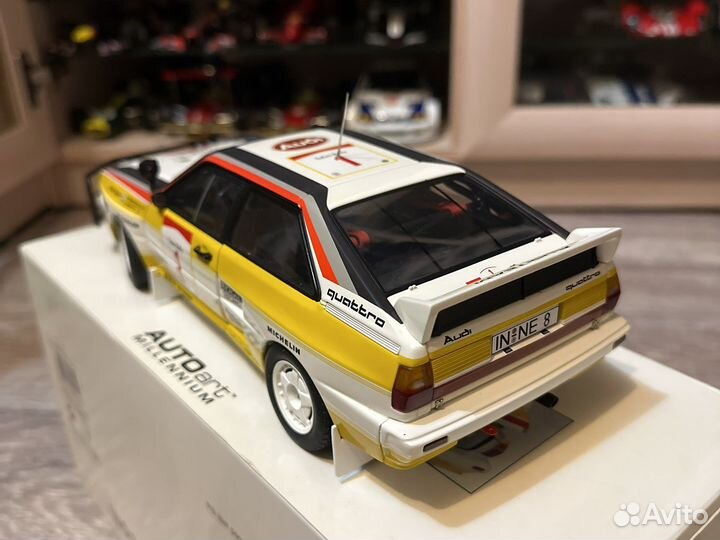 Audi Quattro Safari Rallye 1984 1/18 Autoart