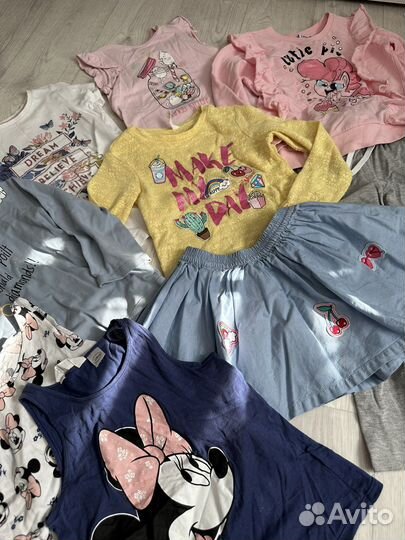 Вещи пакетом на девочку 116-122