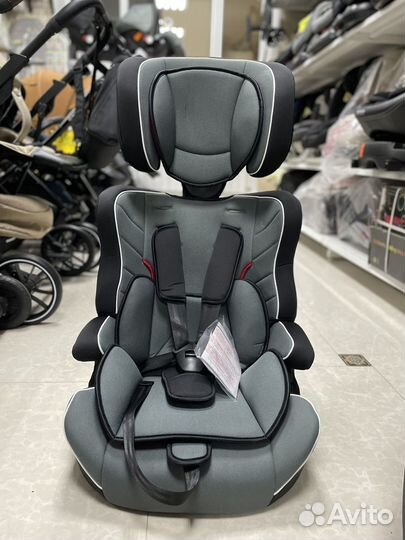 Автокресло 9-36кг с года до 12 лет новое