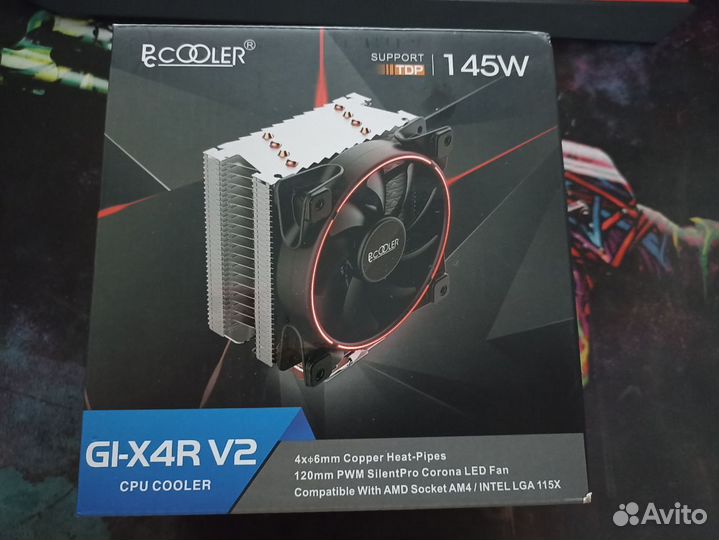 Кулер для процессора PCCooler GI-X4R V2 145W