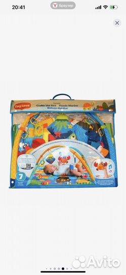 Развивающий коврик tiny love