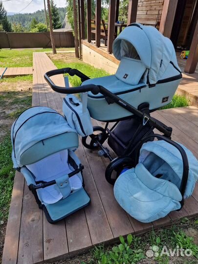 Коляска Adamex Cristiano 3 в 1