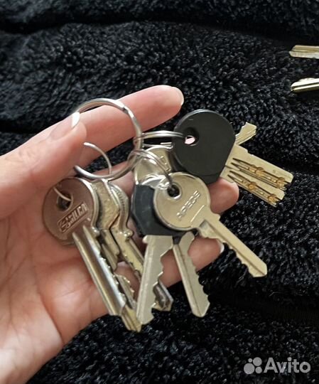 Косметика и ключи