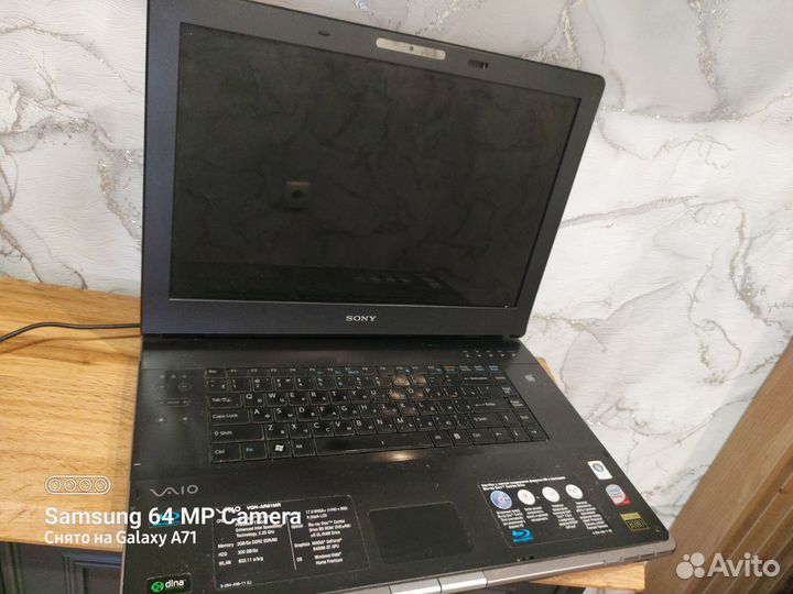 Ноутбук sony vaio